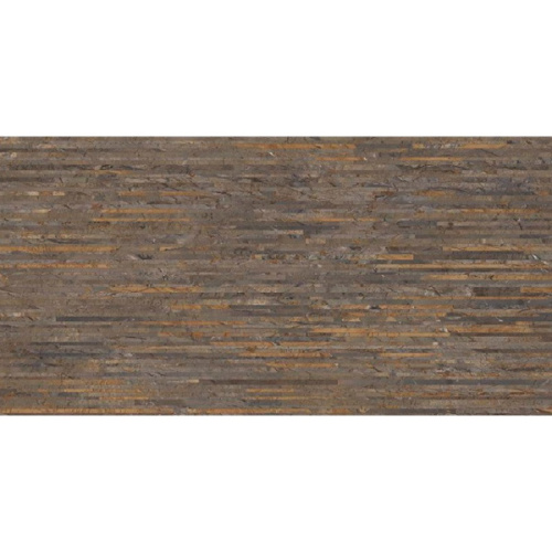 Emil ceramica Tele Di Marmo Reloaded E0FP Fossil Brown Malevic Doghe Lapp 60x120