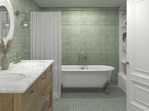 Mainzu Lugano Aquamarine 15x30 - керамическая плитка и керамогранит