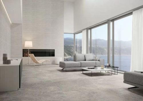 Porcelanosa Noir Caliza Spiga 45x120