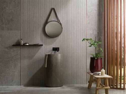 Porcelanosa Noir Caliza Spiga 45x120