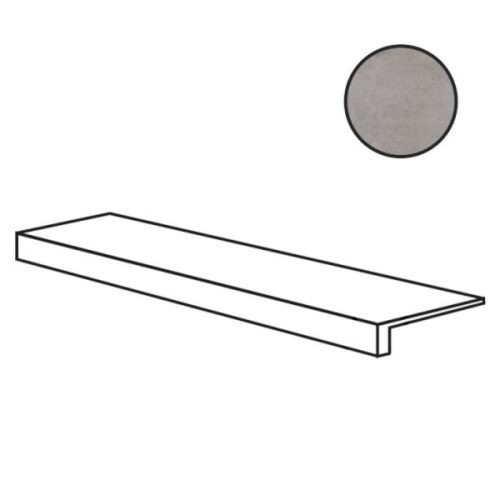 Flaviker PI.SA Rebel 0004073 Gradone Plus Silver Ret 32x120