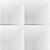 L`antic colonial Highlands Mosaics Square White 29x29