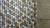 L`antic colonial Mosaics Collection L241713651 Gravity Aluminium 3D Hexagon Metal 30.4x31