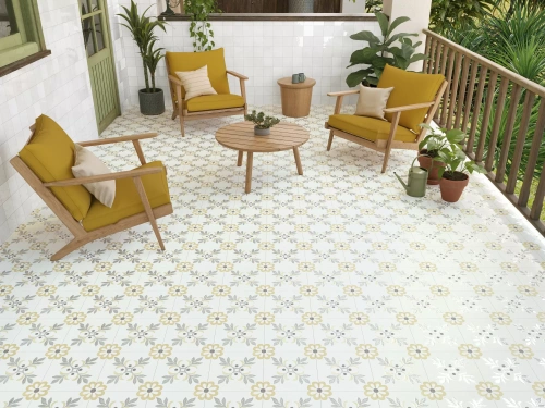 Harmony Llevant 40460 Yellow Garden L 22,3x22,3