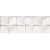 Ceramika Konskie Locarno White Quadra 25x75