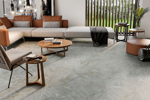 Porcelanite Dos 1217 Grey Relieve Wave Rect 40x120
