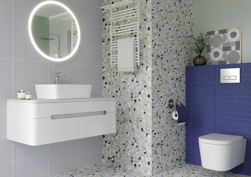 Gracia Ceramica Конфетти 010100001196 Зеленый верх 01 25x40