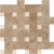 Vallelunga Villa d este G124680 Tortora Basketweave 30x30