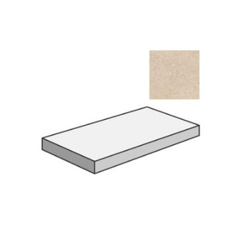 Sant Agostino Logico CSAGDLSA12 Gradone Angolare Dx Sand 33x120