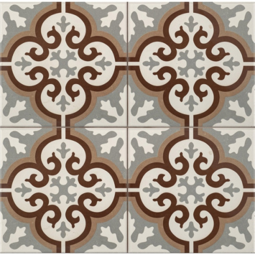 Etili Seramik Patchwork Manisa Red Pre-Cut 45x45