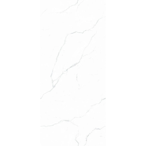 Delfone White Thin Lines Satin Спеченный камень 6mm 120x270