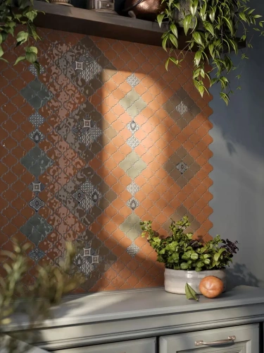 Kerama Marazzi Арабески Марокко KM2630M0031N Бежевый Светлый Матовый 26x30