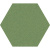 Vives Micra Hexagono Verde 51,9x59,9