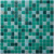 Bonaparte Мозаика стеклянная Aquamarine 32.7x32.7