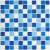 Bonaparte Мозаика стеклянная Blue wave-3 30x30