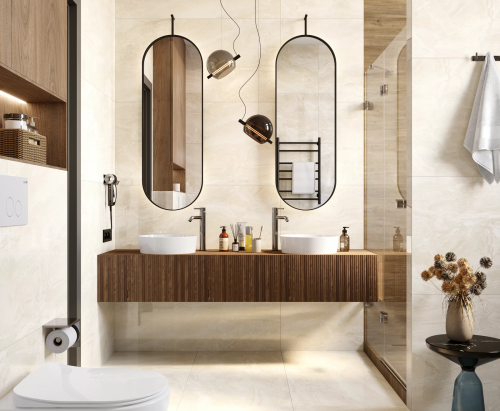 Laparet Polaris OS\B397\48000R Beige глянцевый обрезной 40x80