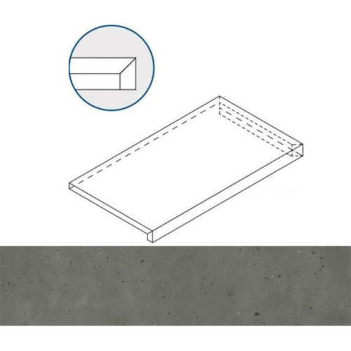 Italon Avantgarde (Авангард) 620070002833 Black Правая 33x120