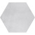 Geotiles Starkdec / Starkhex Argent Starkhex 25.8x29