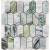 Leedo Pietrine Hexagonal Onice Verde oliva Pol long hex 38x86x7 27,8x30,4
