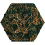 Grupa Paradyz Urban Colours Green Inserto Heksagon C 19.8x17.1 Grupa Paradyz Urban Colours Green Inserto Heksagon C 19.8x17.1