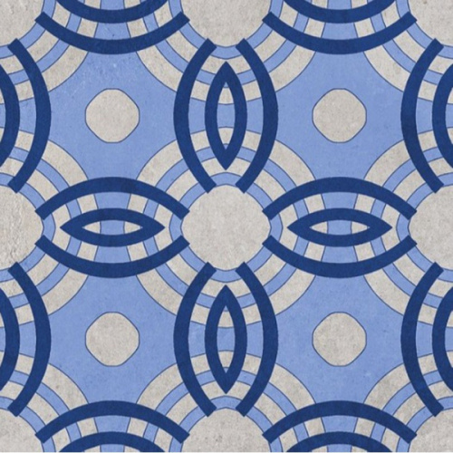 La Fabbrica Ceramiche Space 106083 Cement Flower Nat 20x20