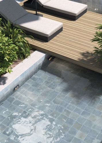 Equipe Spa And Pools 31568 Sky Blue 15x15