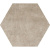 Pamesa Atrium Alpha Hex Taupe 25,8x29