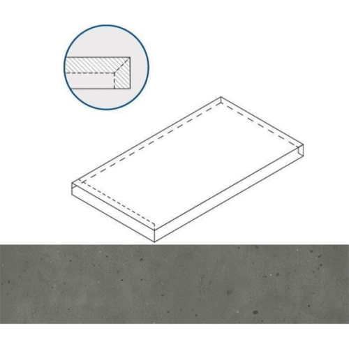 Italon Avantgarde (Авангард) 620070002836 Black Левая 33x120