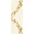 Eurotile Marbelia 23 Золото 24.5x69.5