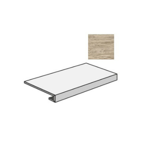 Sant Agostino Sunwood CSAGSNAL12 Gradone Almond 33x120