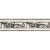 Versace Palace Gold 118405 Fascia Foglia White/Black 39.4x9.8 Versace Palace Gold 118405 Fascia Foglia White/Black 39.4x9.8