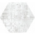 Codicer Skyline/Glam Hex25 White Mix 22x25