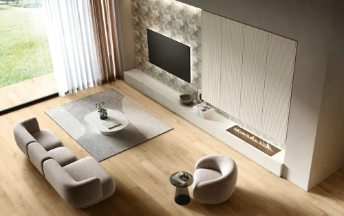 Cerim Ceramiche Oaky Life 781650 Golden Reverse Matte 30x30