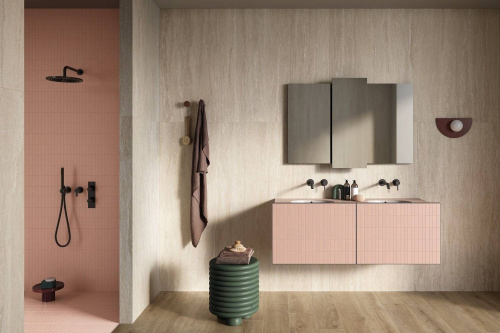 Impronta italgraniti Dorset DR07SG6 Cenere Cross Cut Gocciolatoio Costa Lucida 20mm 30x60