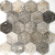 Starmosaic Wild Stone Hexagon VLgP натур. мрамор 30.5x30.5