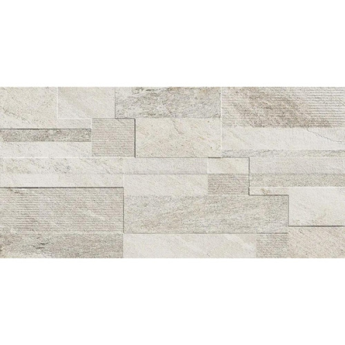 Century Stonerock 119504 Rock White Strutturato Ret 30x60