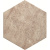 Grupa Paradyz Scandiano Ochra Hexagon 26x26