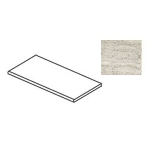 Impronta italgraniti I Travertini TR05GT2 Grigio Vein Cut Gradone Toro 33x120