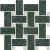 Kerama Marazzi Серенада T038\SG6542 Зеленый лаппатированный 32x32 - керамическая плитка и керамогранит