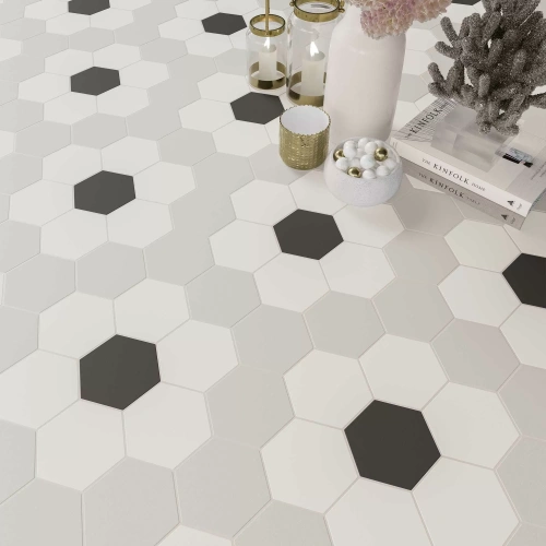 DNA Tiles Bee 124259 Off White 11.5x10