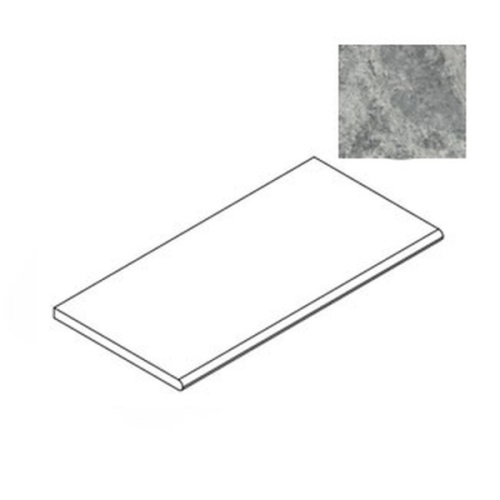 Atlas Concorde Russia Forte Dei Marmi Quark 620090001080 Persian Grey Bordo Round 30x60