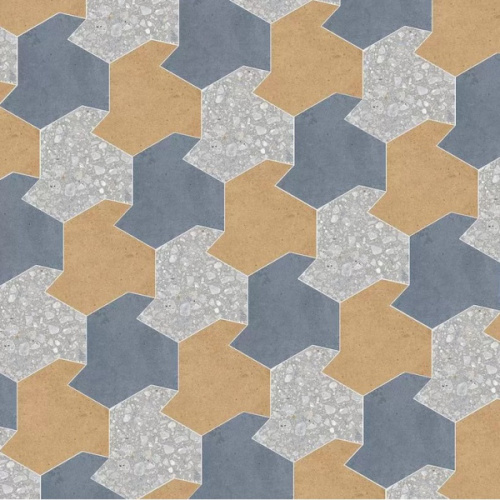 Cerim Ceramiche Match Up 772836 Shapes Earl Grey Cinnamon Blueberry Comfort 48,28x49,99