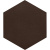 Grupa Paradyz Natural Brown Duro Hexagon 26x26