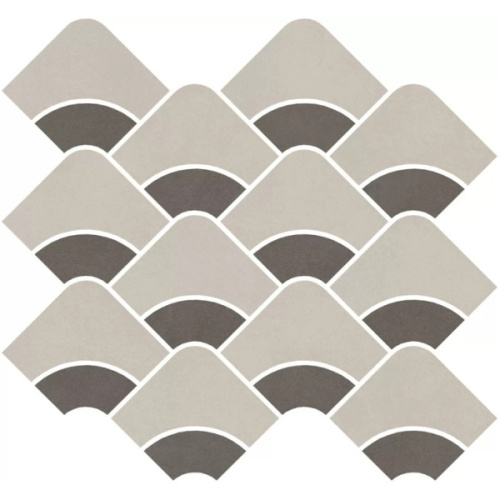 Kerama Marazzi Таделакт KMD2HID008BR Наборный Бежевый Светлый, Коричневый Матовый Обрезной 28x30