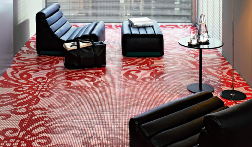 Bisazza Decori Opus Romano 06004521SL Catina Rosso 58.6x58.6