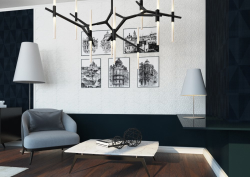 М- Квадрат Карат 130593 Черный объемный 20x45