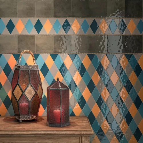 Kerama Marazzi Риад KMD2SRB012BN Бордовый Глянцевый 7,8x13,5