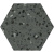 Ecoceramic Inspire EC Grey Hex 20x24 Ecoceramic Inspire EC Grey Hex 20x24