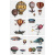 Bardelli Macchine Volanti 1 L.111 20 (24 шт) 20x20 Bardelli Macchine Volanti 1 L.111 20 (24 шт) 20x20