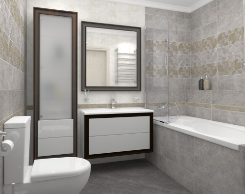 Alma ceramica Toledo TWU11TLD70R Серая 19.4x59.3